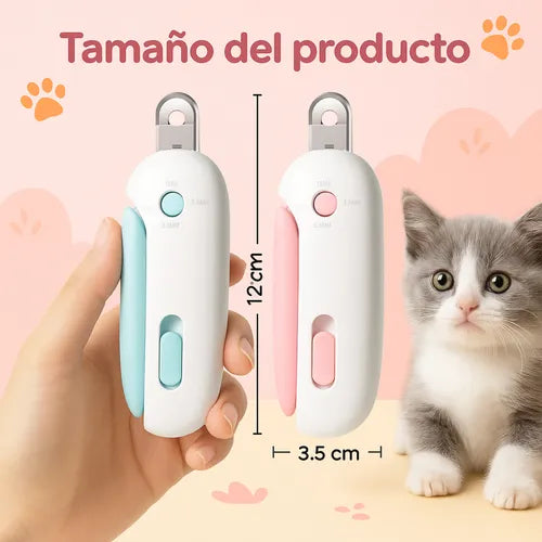 Cortauñas De Seguridad Mascotas Con Lima